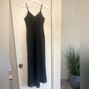 Banana Republic Black Maxi Dress